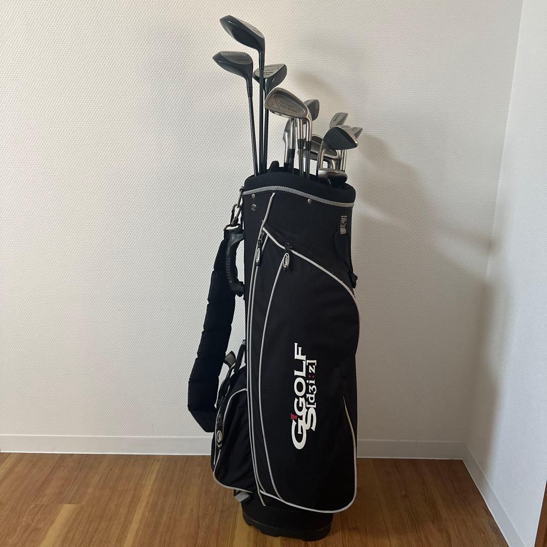 【おトク・即ラウンド可】初心者向けゴルフクラブフルセット