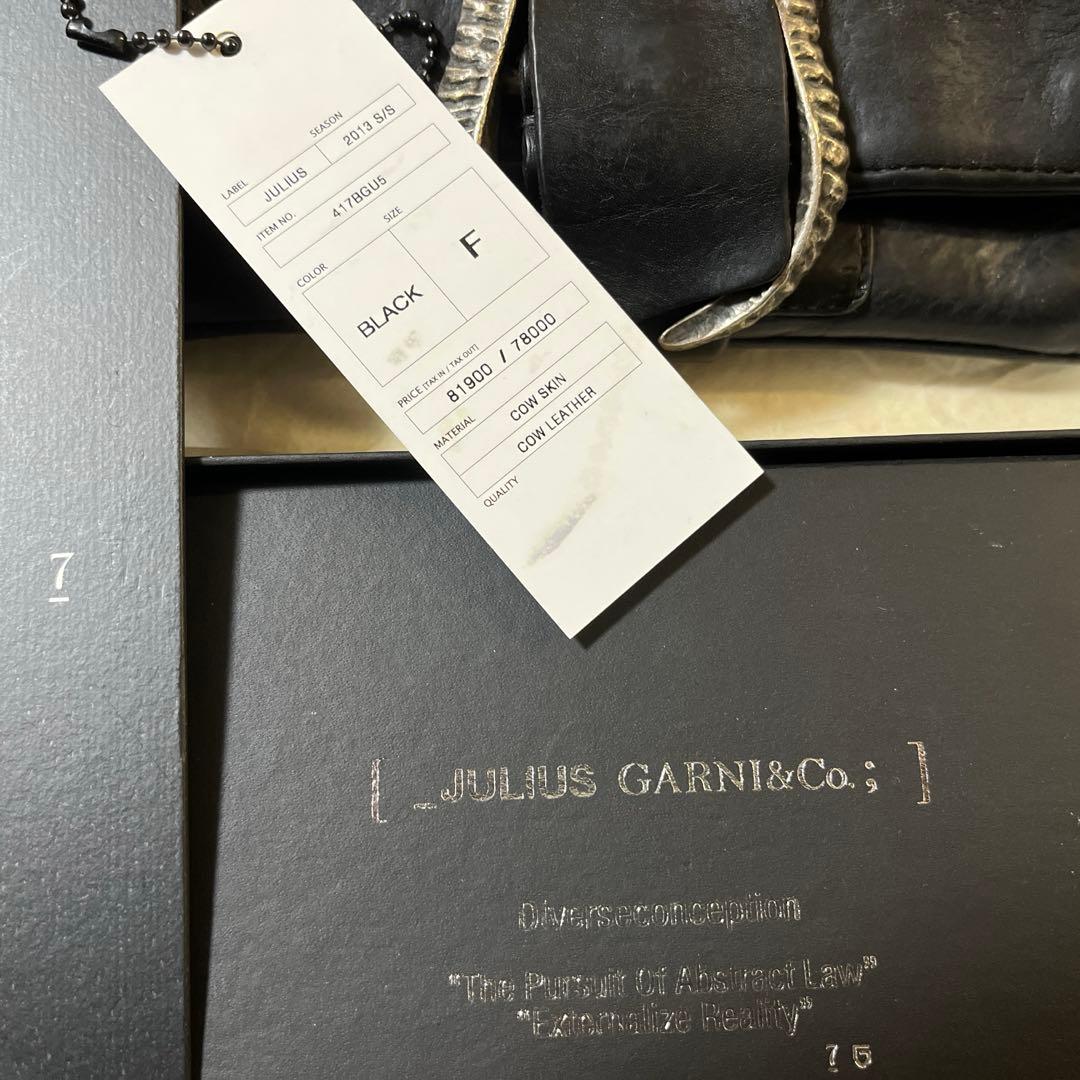 JULIUS ユリウス　BLACK 長財布