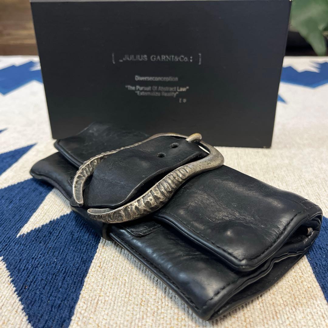 JULIUS ユリウス　BLACK 長財布