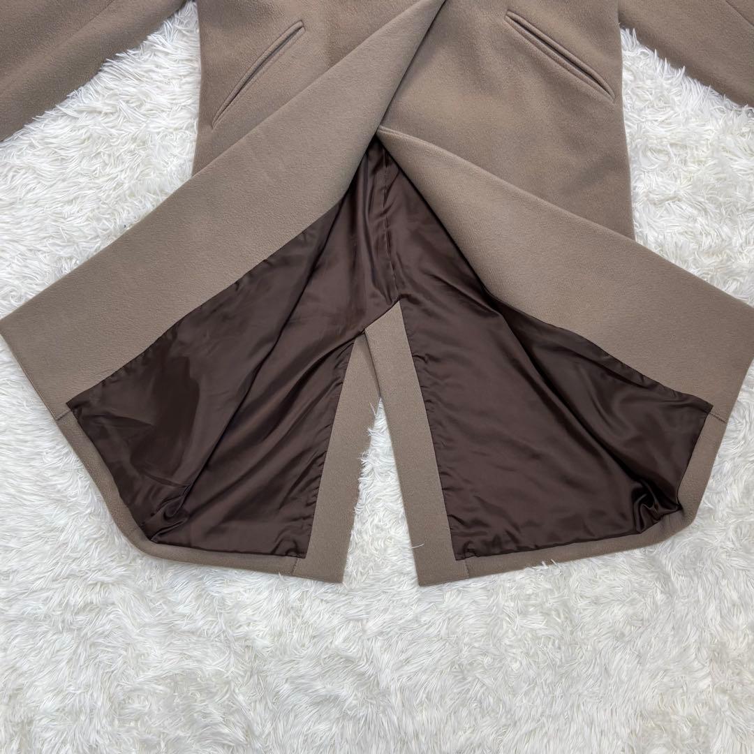 【美品✨】IENA MANTECO チェスターコート ロング モカベージュ S