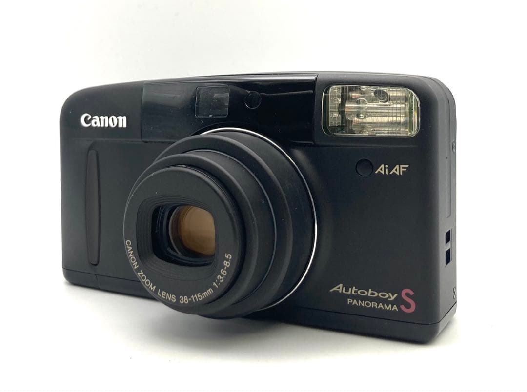【完動 美品】Canon Autoboy S PANORAMA ブラック ケース