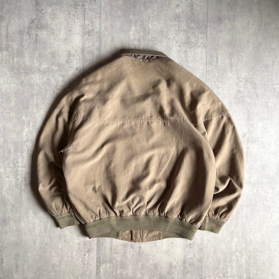 【80s vintage】スイングトップ　裏地ペイズリー　セパポケ　短丈　古着