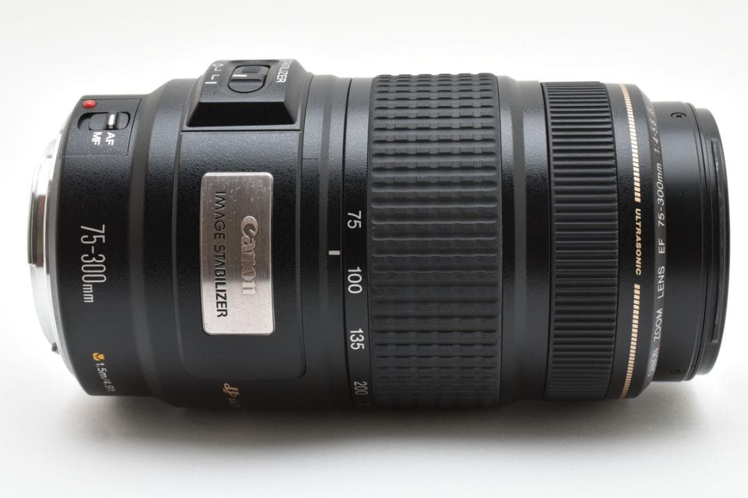 Canon EF 75-300mm F4-5.6 IS USM 望遠レンズ