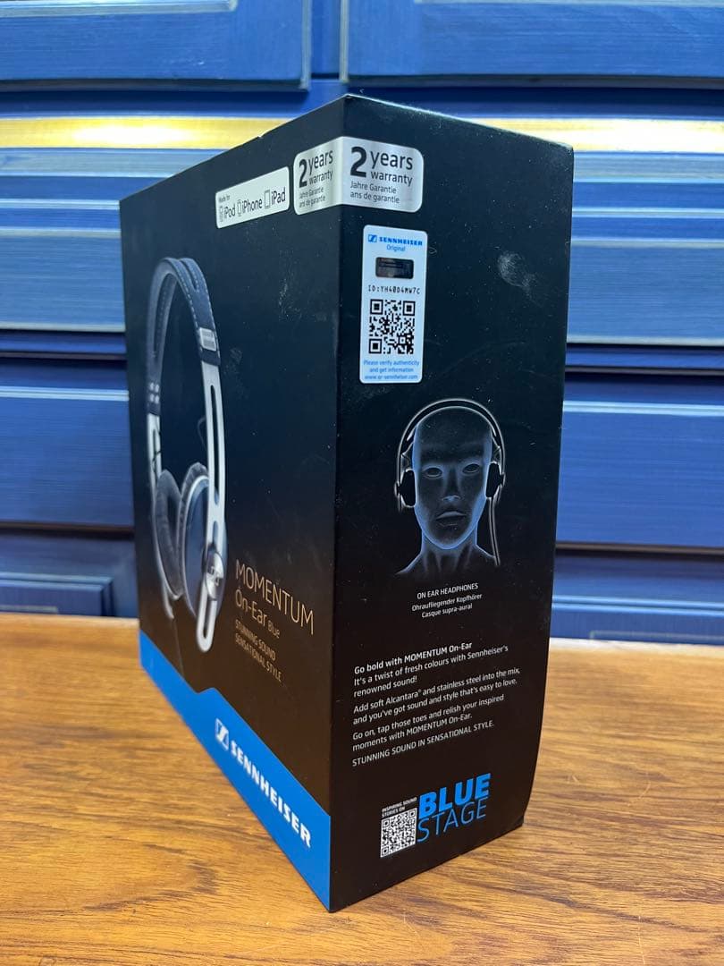 Sennheiser MOMENTUM On Ear Blueモメンタムブルー