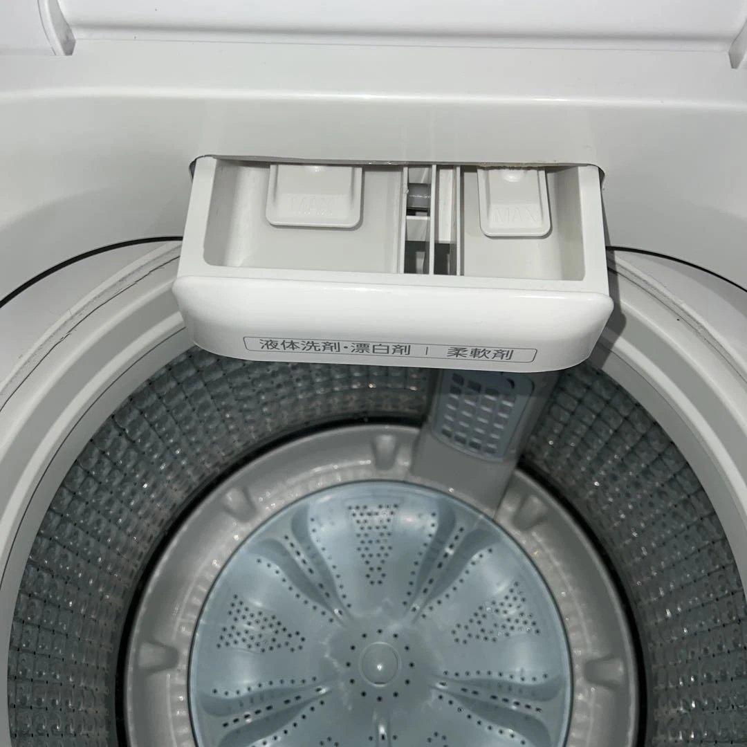 ⭐︎美品AQUA/アクア/大型洗濯機/風乾燥付き/8㌔/絶好調/ガラス扉人気モデル