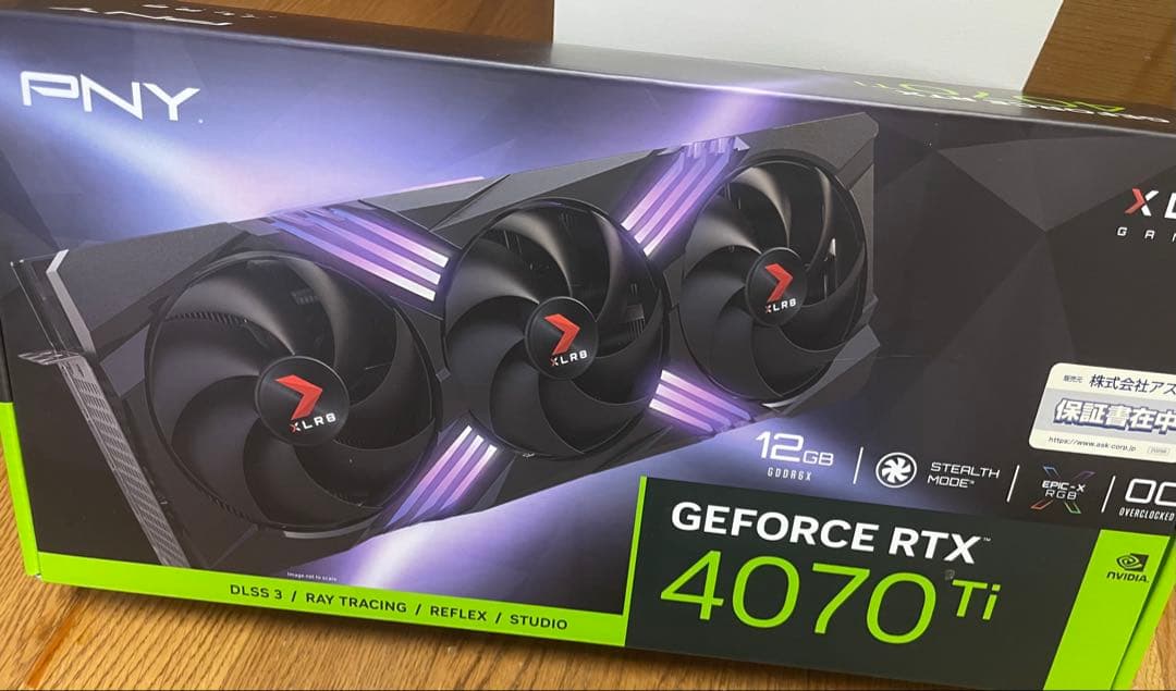 グラフィックボード・グラボ・ビデオカード GeForce RTX 4070 Ti 12GB OC