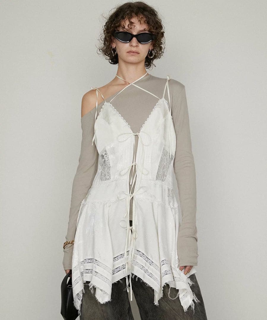 ワンピース PRANK PROJECT Handkerchief HemMini Dress