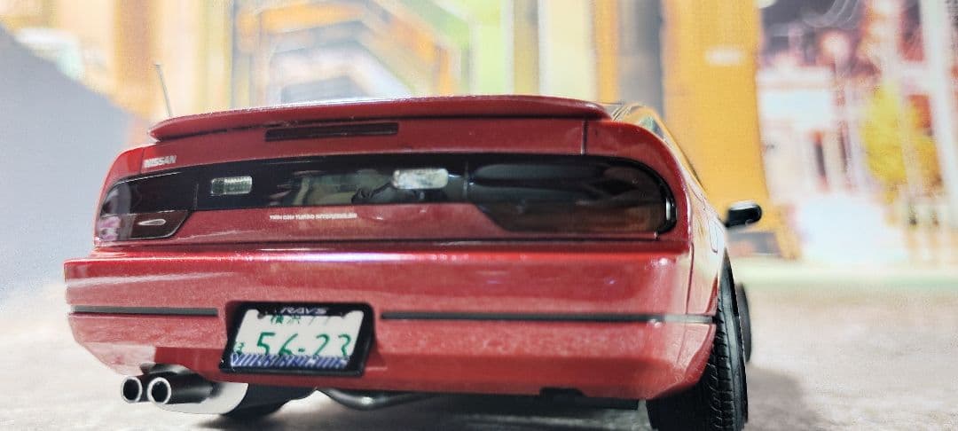 カズさん専用 アオシ 1/24 マークⅡ180SX TYPE II 2台完成品