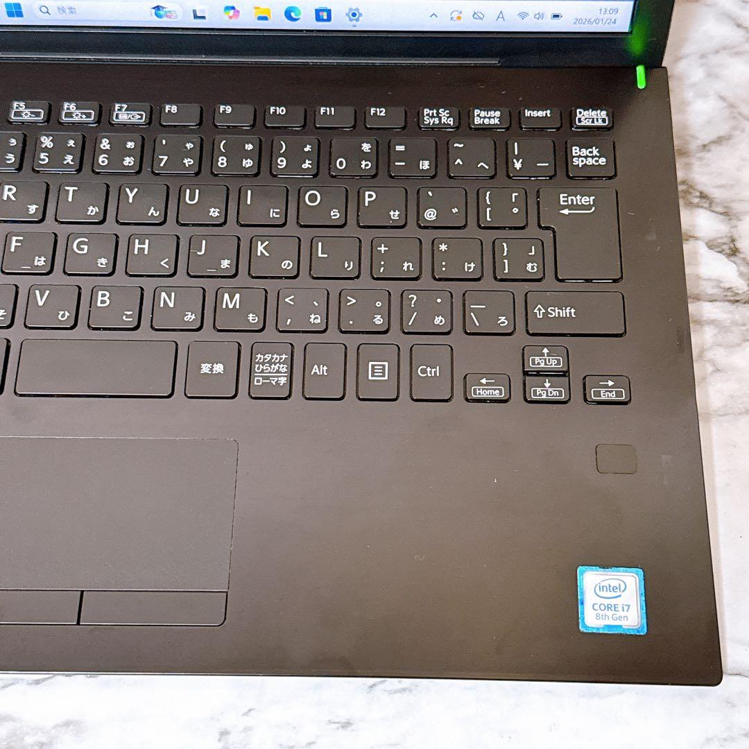 【赤字価格】Corei7＆爆速SSD/メモリ16GB VAIO ノートパソコン