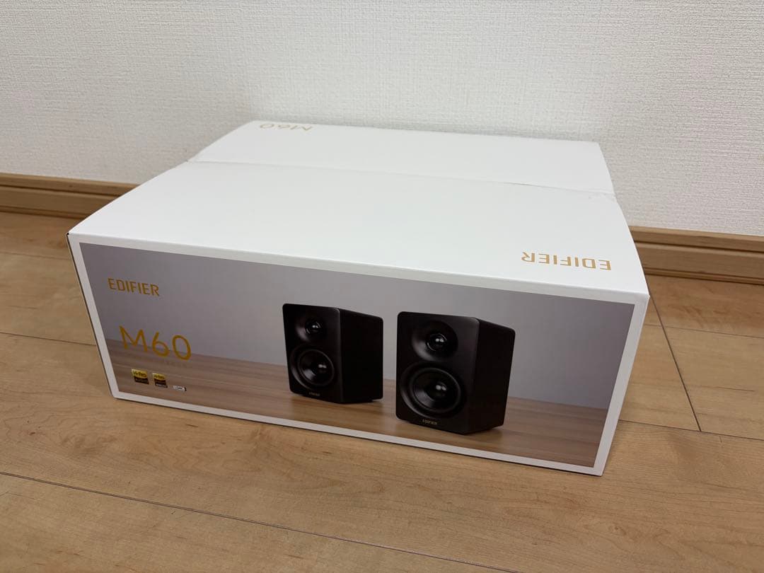 Edifier M60 マルチメディアスピーカー 66W ブラック 整備済み品