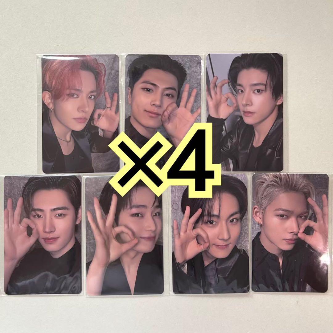 ENHYPEN 宵 yoi 大阪 ヤンマー 会場 7種 トレカ コンプ ×4