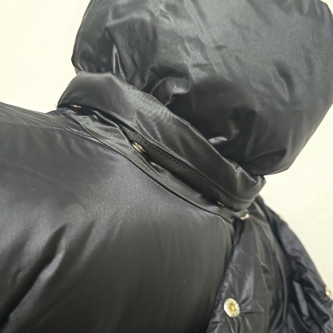 sacai ファー付き　ブラック　ダウンジャケット