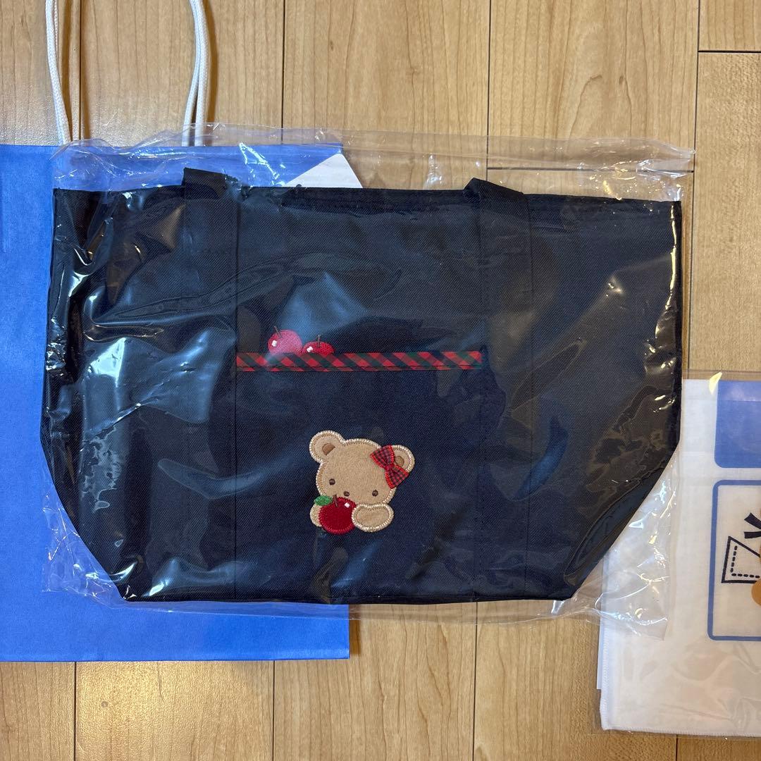 ファミリア familiar マザーズバッグ 赤　おまけ付き