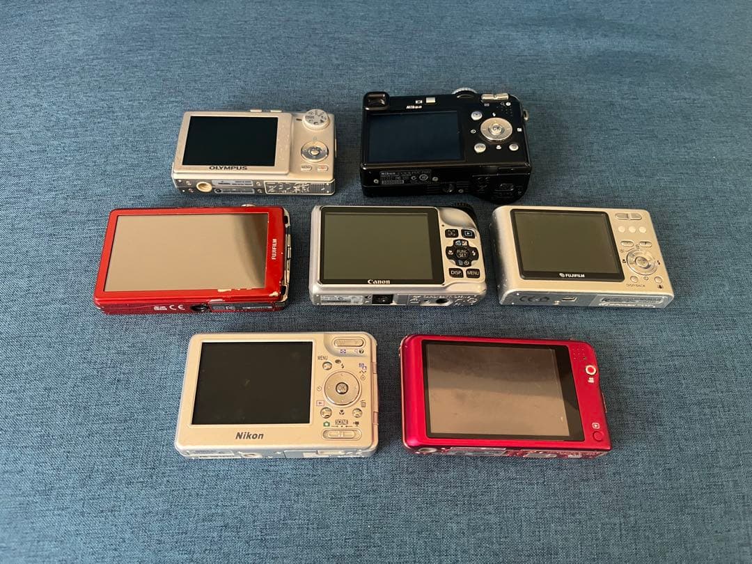 デジタルカメラ 7台セット 動作未確認 ジャンク まとめ売り デジカメ