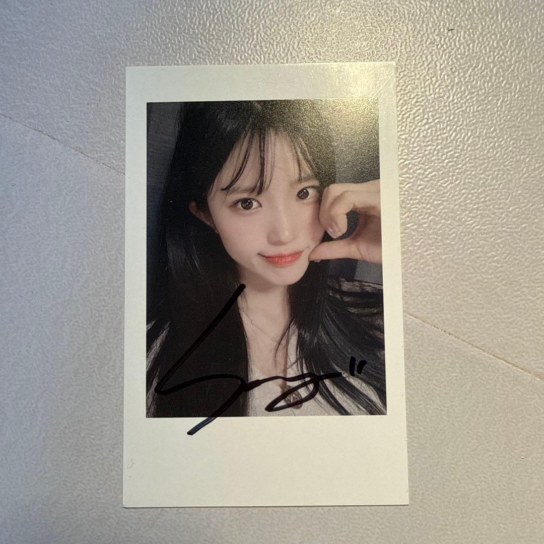 fromis_9 ハヨン サイン入りチェキ