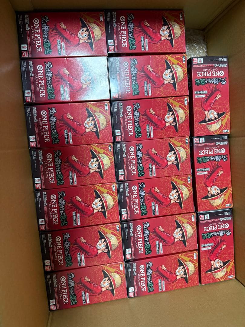 新品未開封　ワンピースカードゲーム 　受け継がれる意志　20ボックス