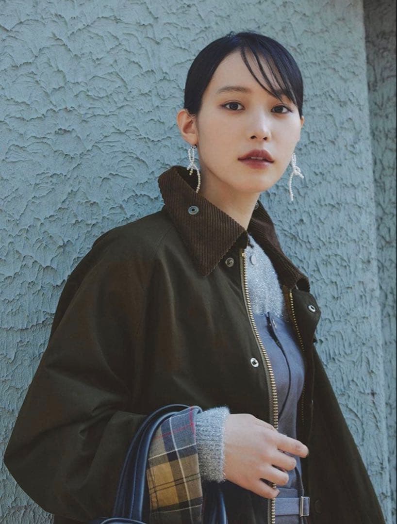 【最終値下げ】【美品】FRAY I.D別注Barbourミドルレングスジャケット