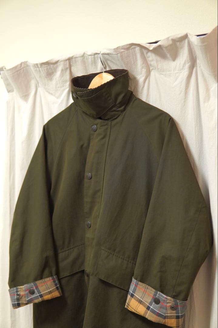 【最終値下げ】【美品】FRAY I.D別注Barbourミドルレングスジャケット