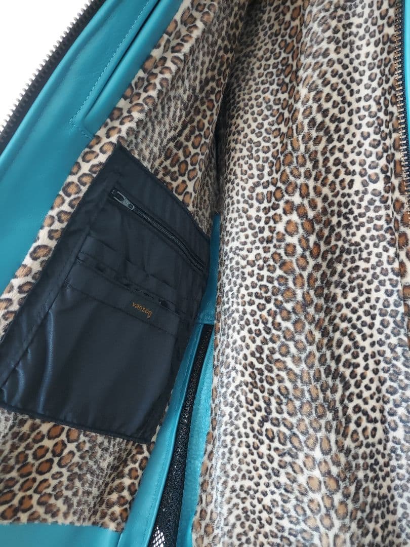 vanson レザーシングルライダースジャケット Mサイズ