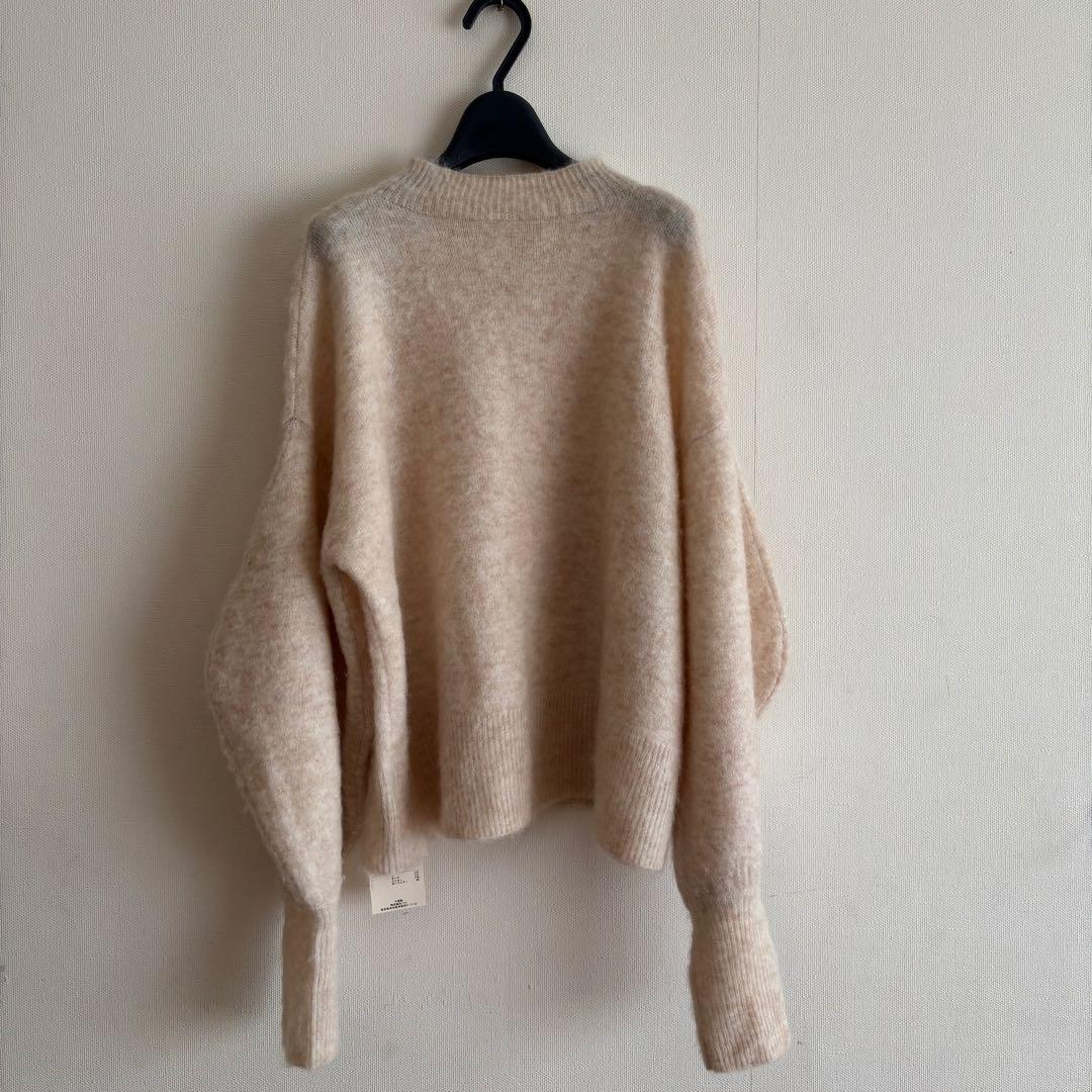 Whim Gazetteバレルスリーブニット