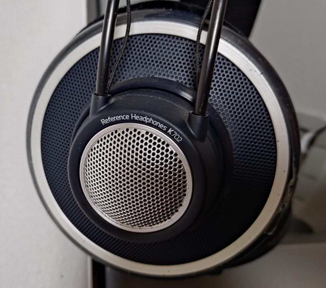【ジャンク扱い】AKG K702（純正アップグレードケーブル付属）