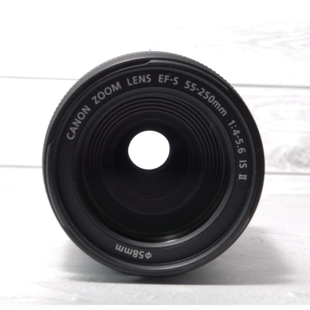 Canon EF-S 55-250mm IS II 手ブレ補正付き 望遠レンズ