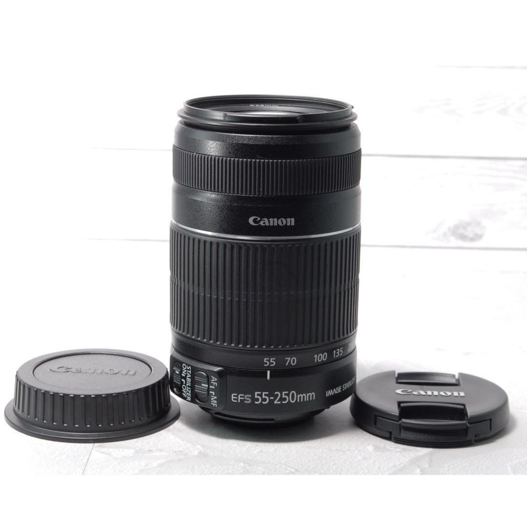 Canon EF-S 55-250mm IS II 手ブレ補正付き 望遠レンズ
