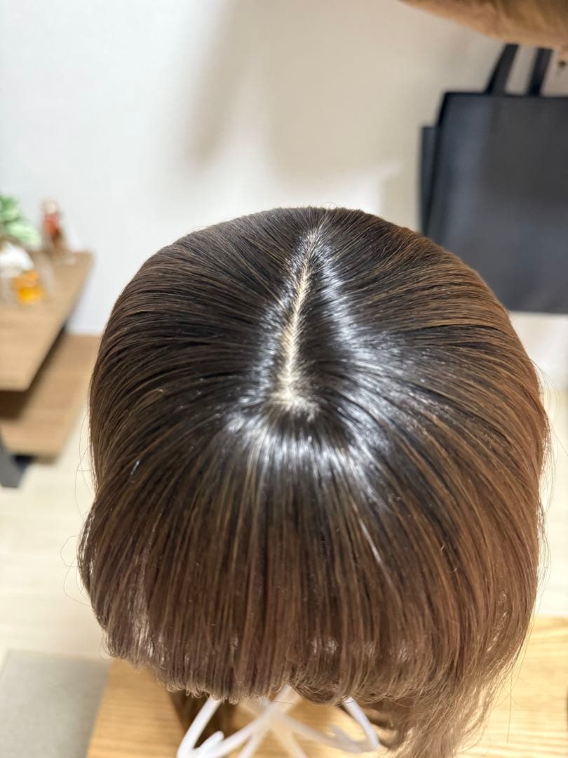 リネアストリア 天使のコフレ ミルキーモカブラウンプリン M フルウィッグ