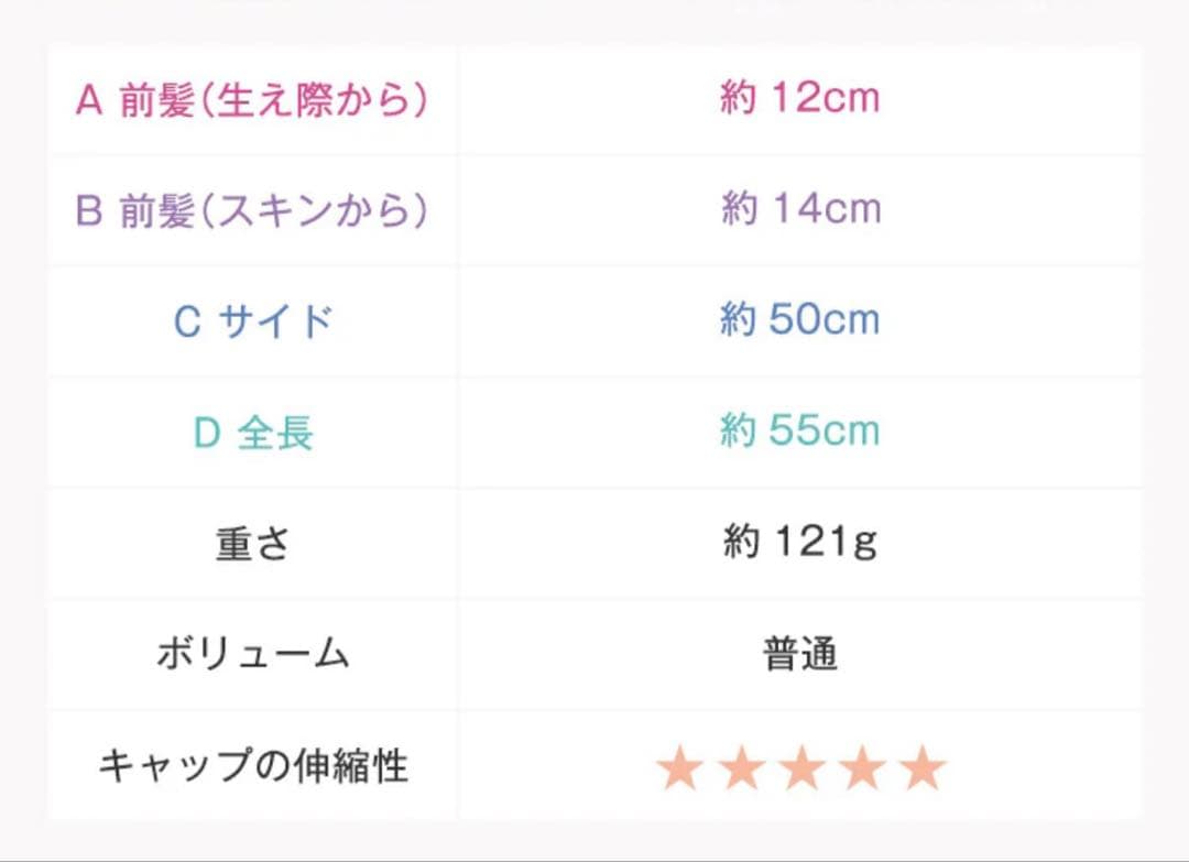 リネアストリア 天使のコフレ ミルキーモカブラウンプリン M フルウィッグ