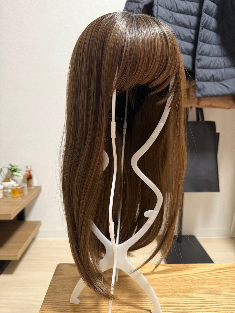 リネアストリア 天使のコフレ ミルキーモカブラウンプリン M フルウィッグ
