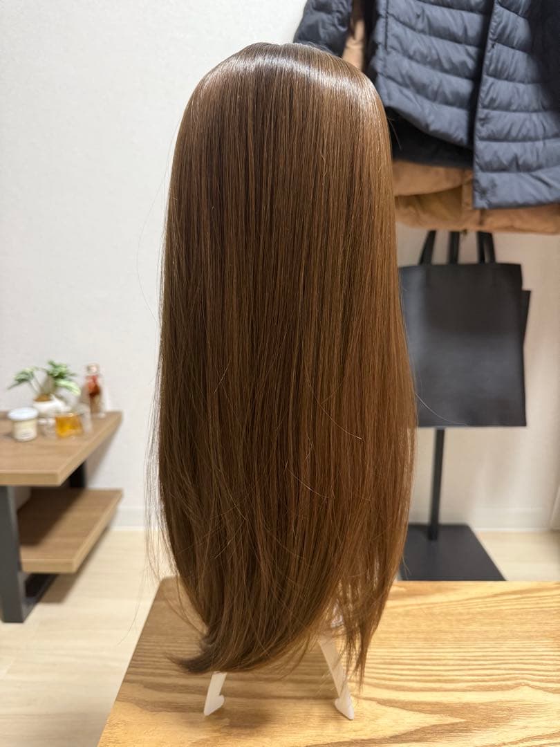 リネアストリア 天使のコフレ ミルキーモカブラウンプリン M フルウィッグ