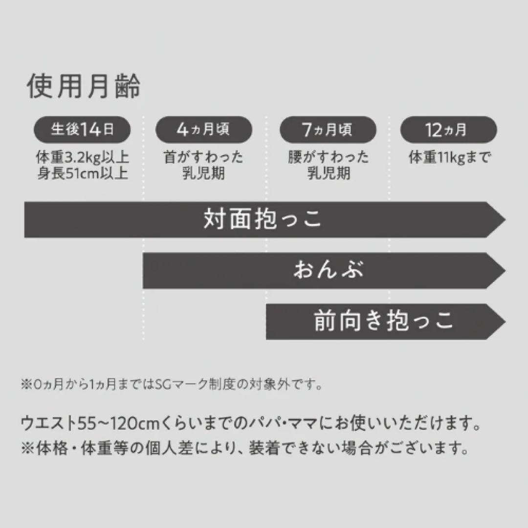 【美品】ミキハウス ファーストベビーキャリア ベージュ