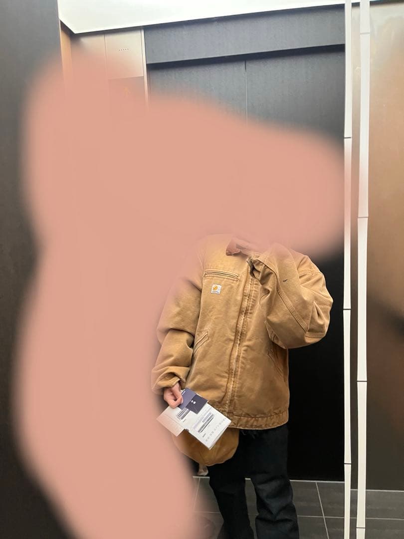 Carhartt GAFロゴブラウンジャケット