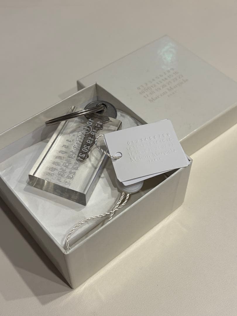Maison Margiela/メゾンマルジェラ/クリアキーリング