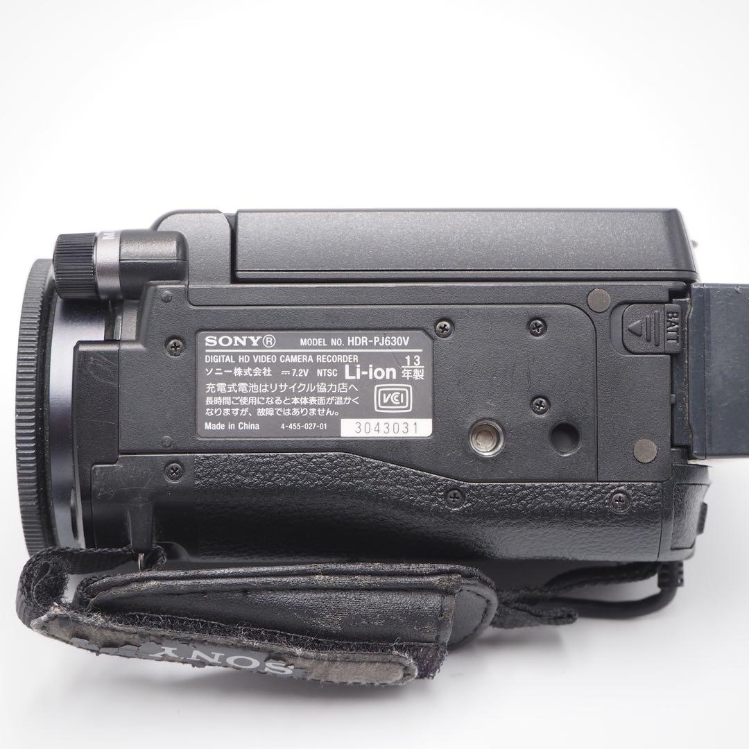 ビデオカメラ SONY HDR-PJ630 リモコン付き 付属品あり