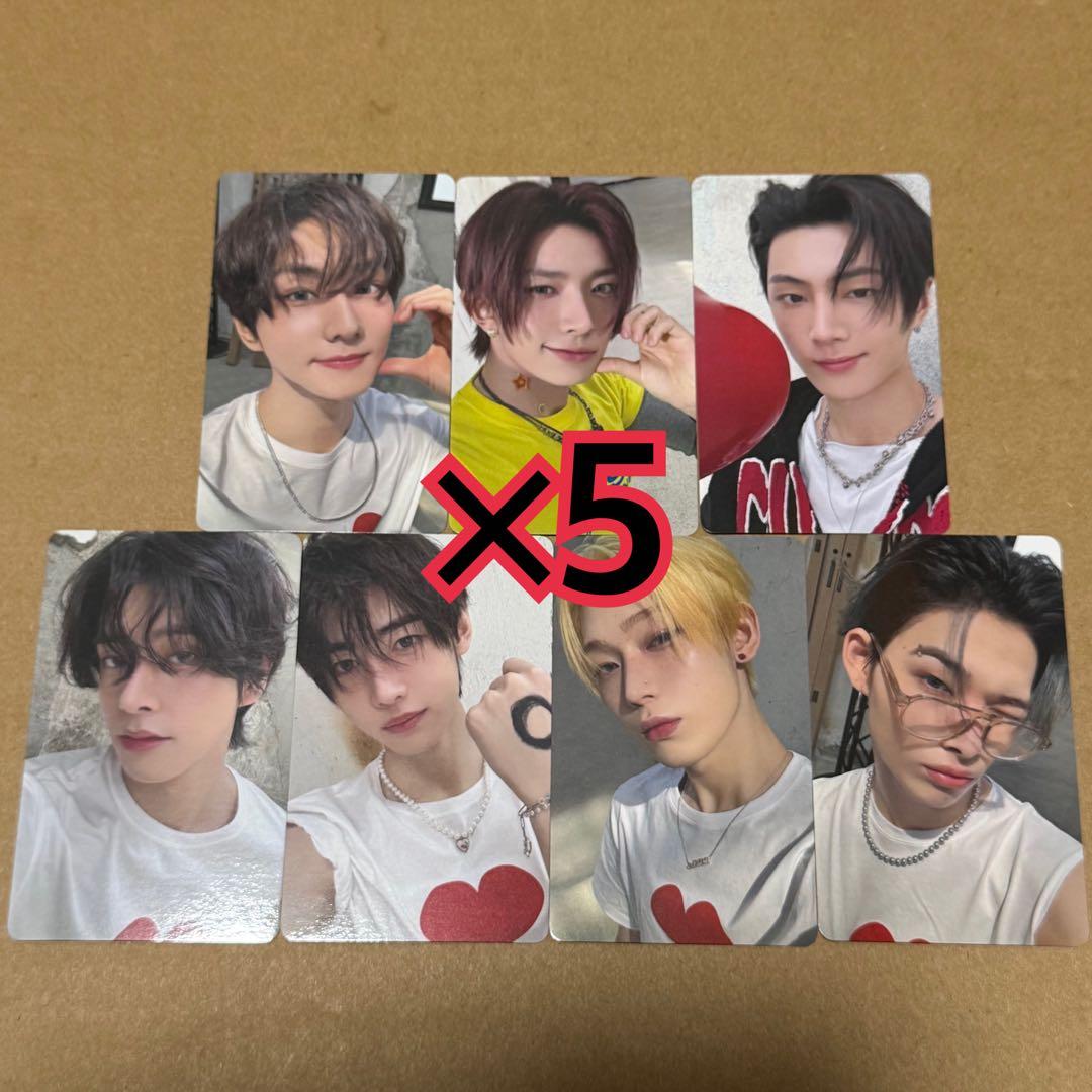 ENHYPEN トレカ　7種　×5 weverse UNTOLD