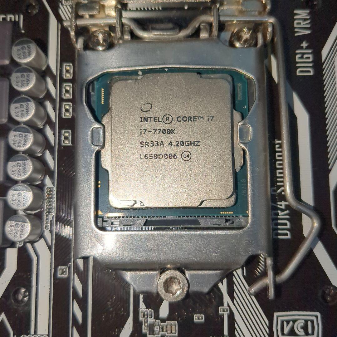 ASUS PRIME H270-PLUS + i7-7700K セット