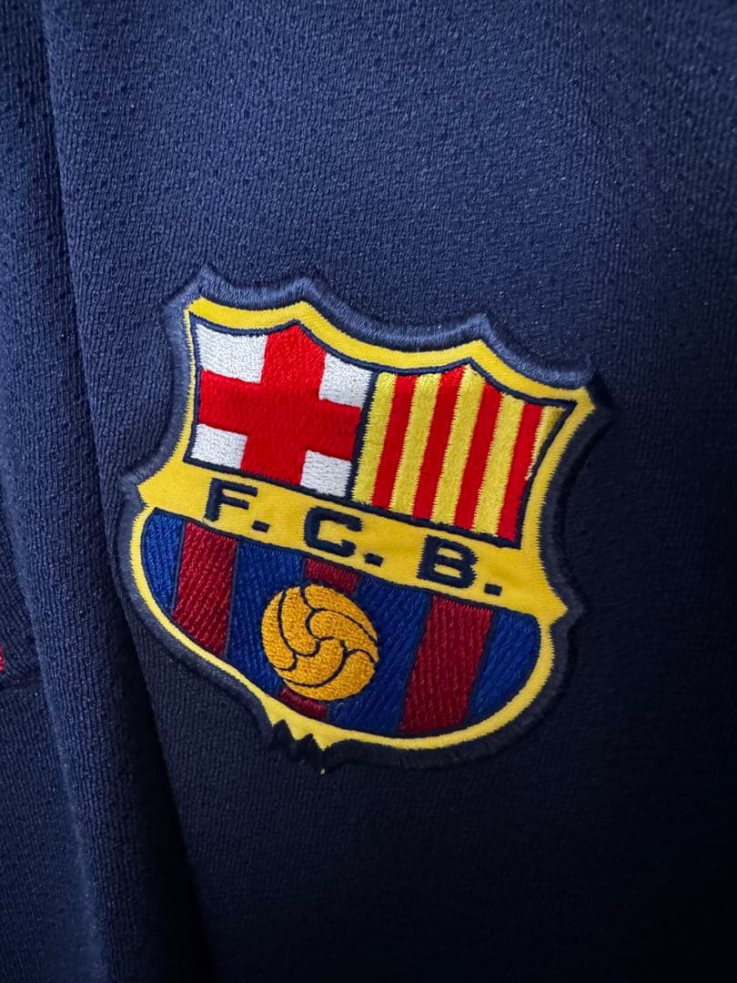 Nike バルセロナ　ナイロンジャケット　リバーシブル　98 99 90s