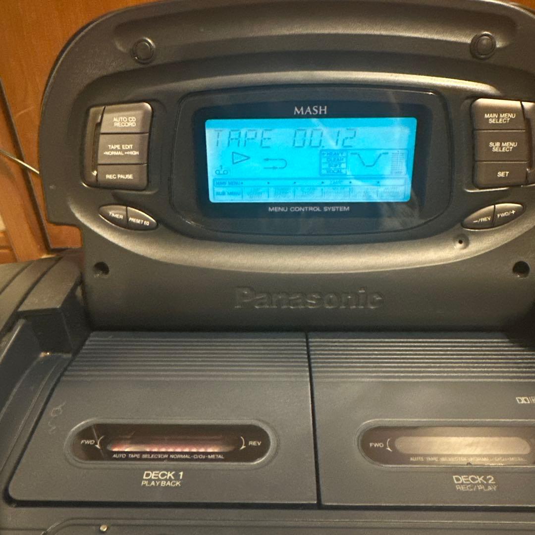 Panasonic パナソニック RX-DT96ラジカセ　CD プレイヤー