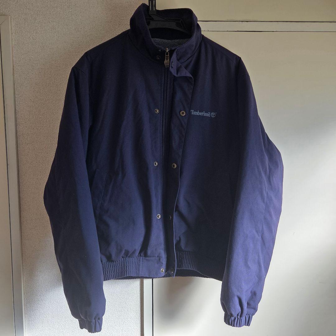 Timberland ネイビー ナイロンジャケット S