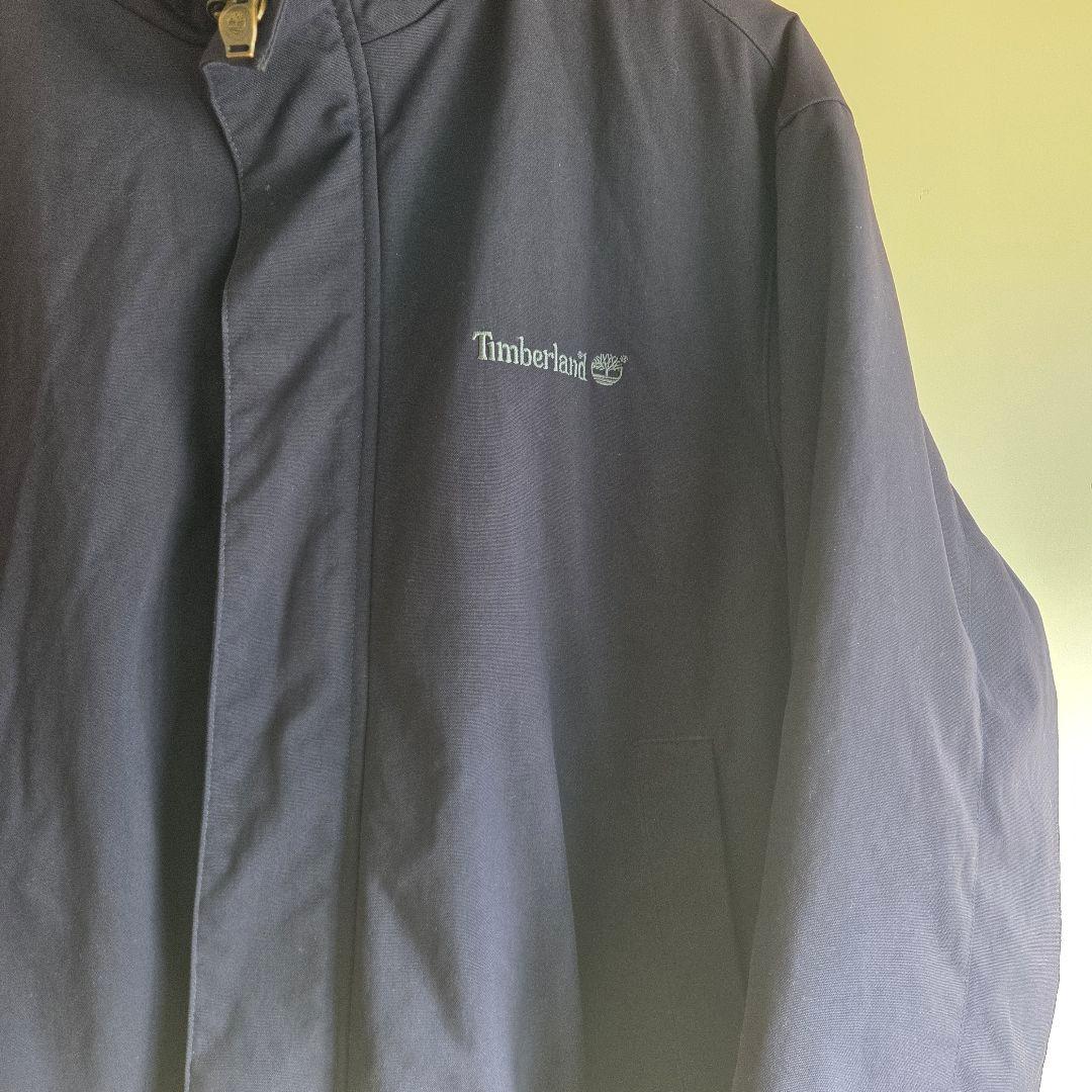 Timberland ネイビー ナイロンジャケット S
