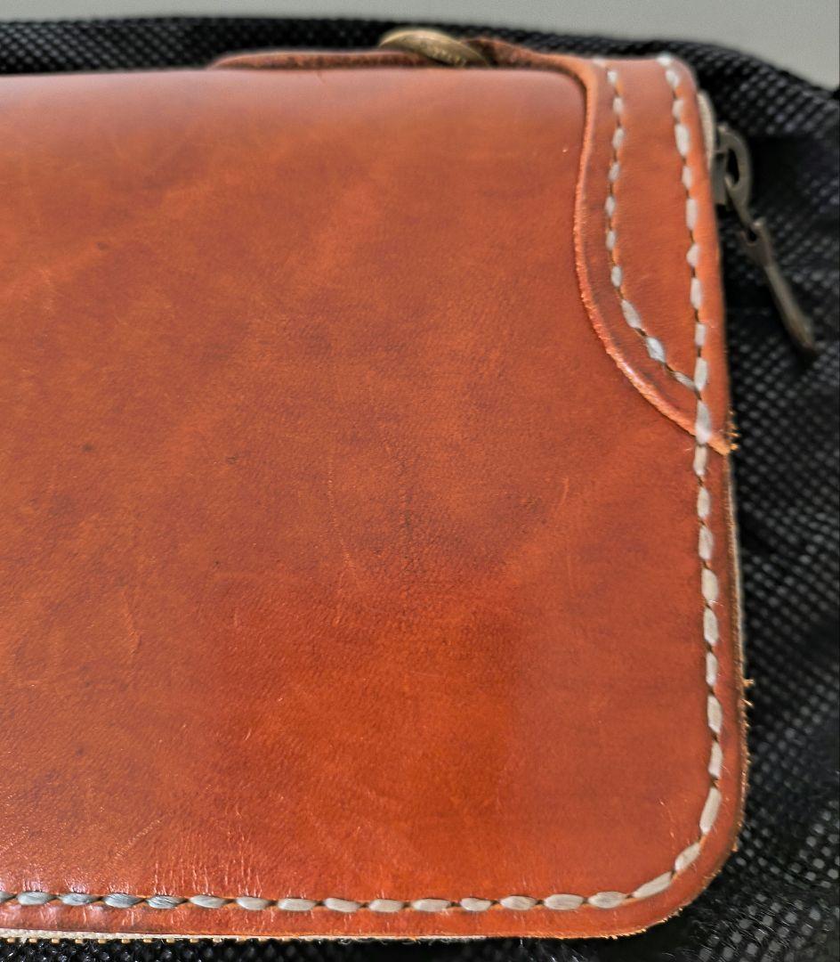 サムライクラフト　ロングウォレット　ラウンドファスナー