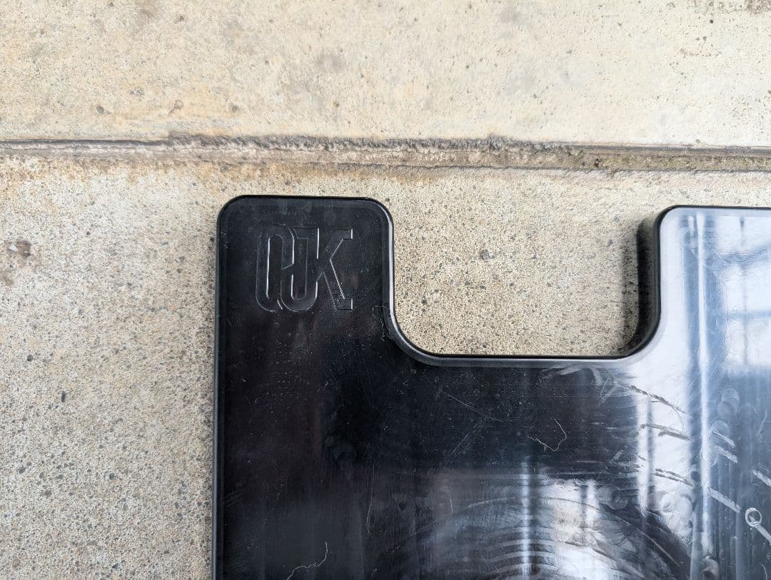 OJKカービング アルペンボード用 プレートCK CP-02 黒色プレート