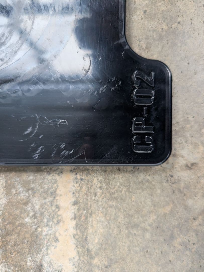 OJKカービング アルペンボード用 プレートCK CP-02 黒色プレート