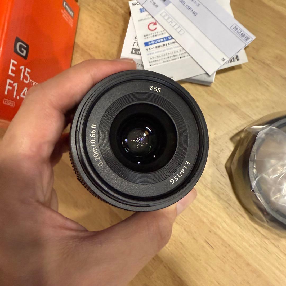 レンズ(単焦点) SONY E15mm F1.4G SEL15F14G
