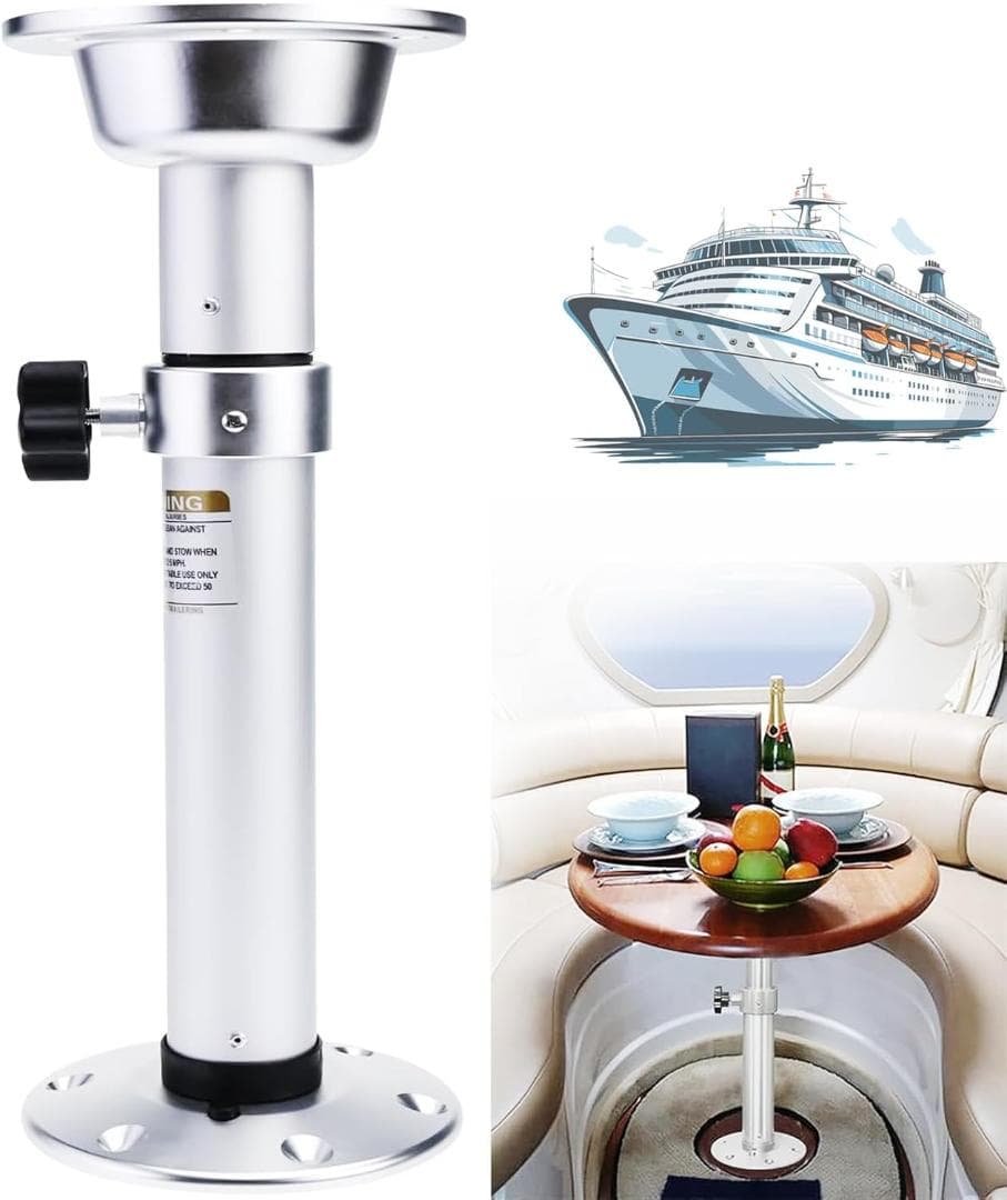 【開封・未使用】キャンピングカー テーブル 調節可能なテーブル 台座 伸縮式