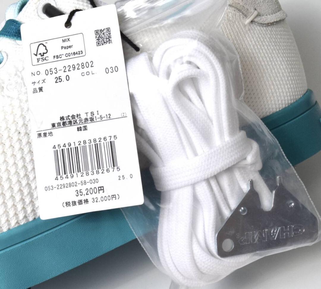 未使用3.5万 パーリーゲイツ ゴルフシューズ 25 ニコちゃん ホワイト