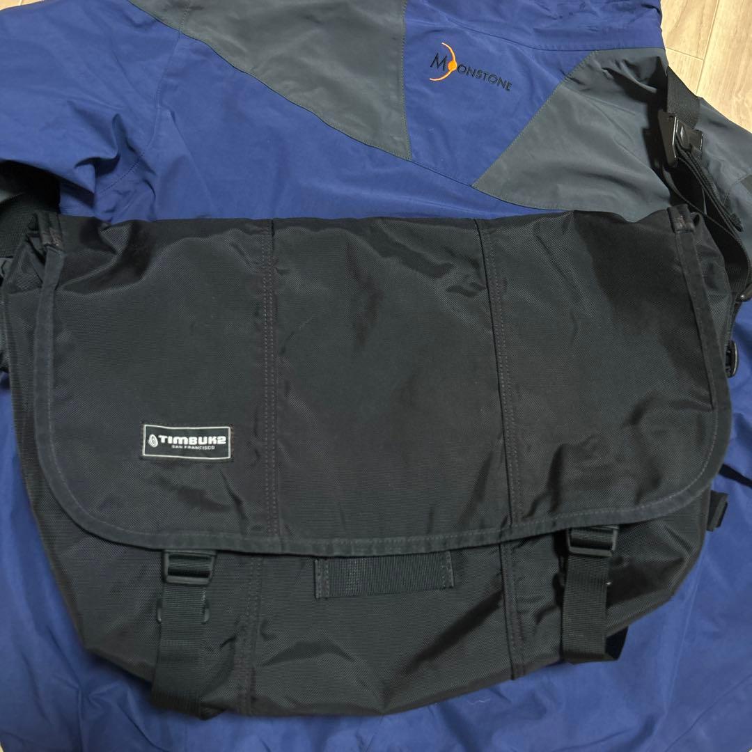 old timbuk2 ブラック　黒　メッセンジャーバッグ　古着　y2k