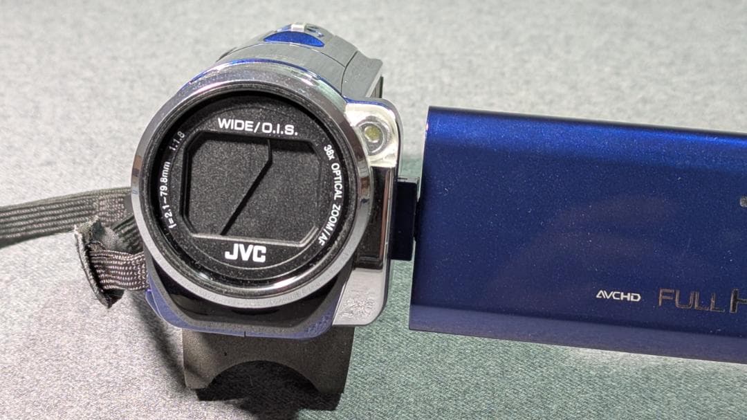 ★JVC GZ E565-A★FHDビデオカメラ★バッテリ2個　SD32GB付き