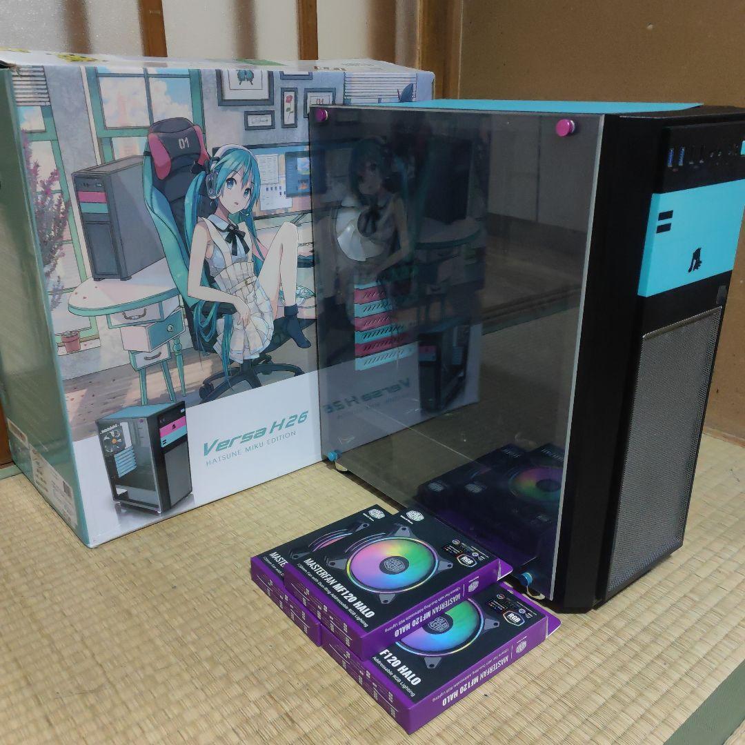 初音ミクPCケース Versa H26 HATSUNE MIKU EDITION
